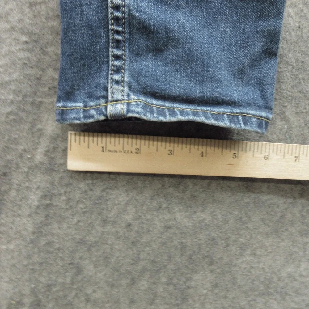 Hollister Epic Flex Men's Skinny Jeans Size 30x29 Blue Denim Cotton Distressed